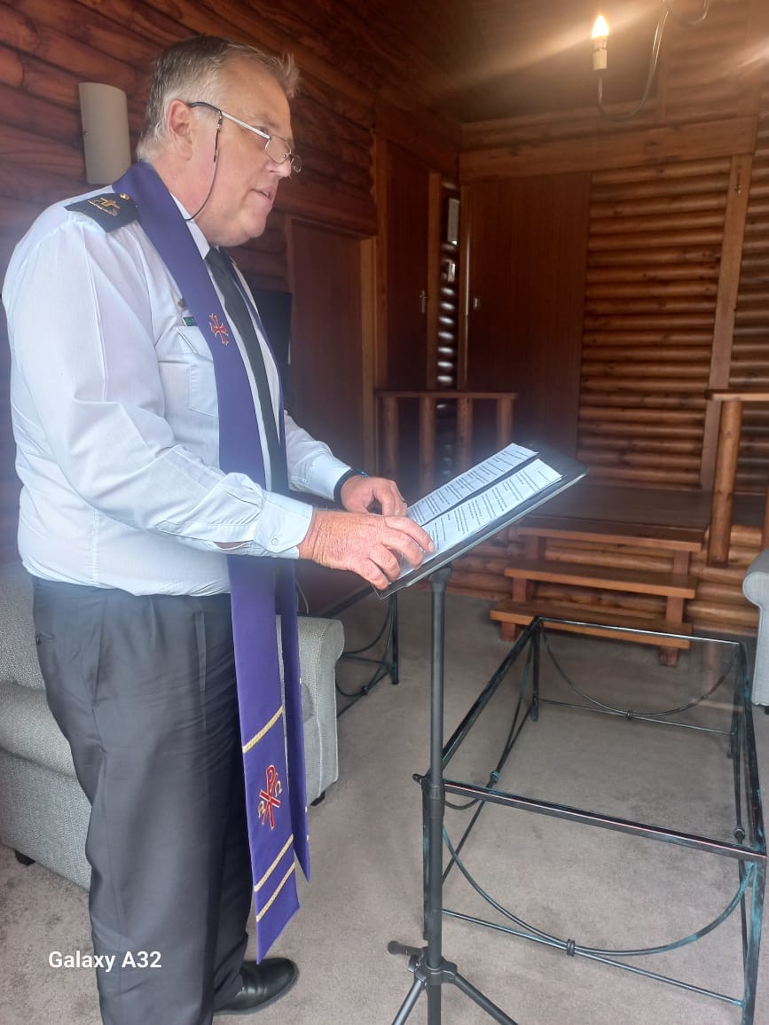 Wedding ceremony by Dr. Gerrit Rademeyer in Citrusdal