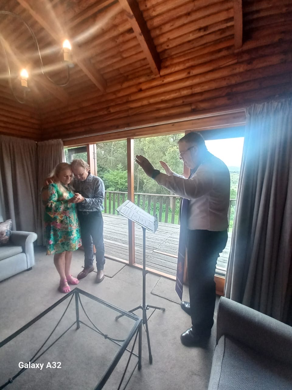 Wedding ceremony by Dr. Gerrit Rademeyer in Citrusdal
