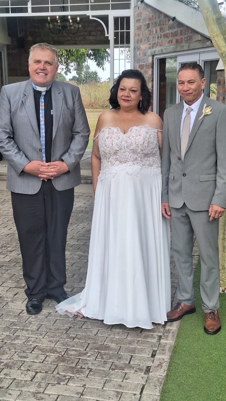 Wedding ceremony by Dr. Gerrit Rademeyer in Citrusdal