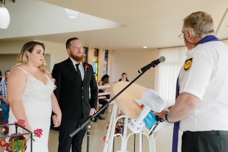 Wedding ceremony by Dr. Gerrit Rademeyer in Citrusdal