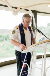 Wedding ceremony by Dr. Gerrit Rademeyer in Citrusdal