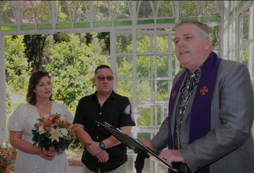 Wedding ceremony by Dr. Gerrit Rademeyer in Citrusdal