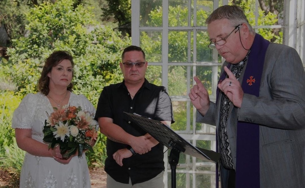 Wedding ceremony by Dr. Gerrit Rademeyer in Citrusdal