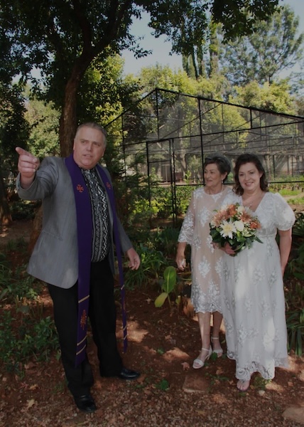 Wedding ceremony by Dr. Gerrit Rademeyer in Citrusdal