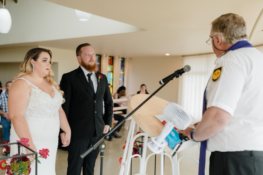 Wedding ceremony by Dr. Gerrit Rademeyer in Citrusdal