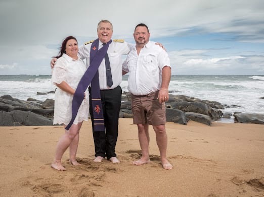 Wedding ceremony by Dr. Gerrit Rademeyer in Citrusdal