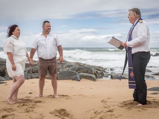 Wedding ceremony by Dr. Gerrit Rademeyer in Citrusdal