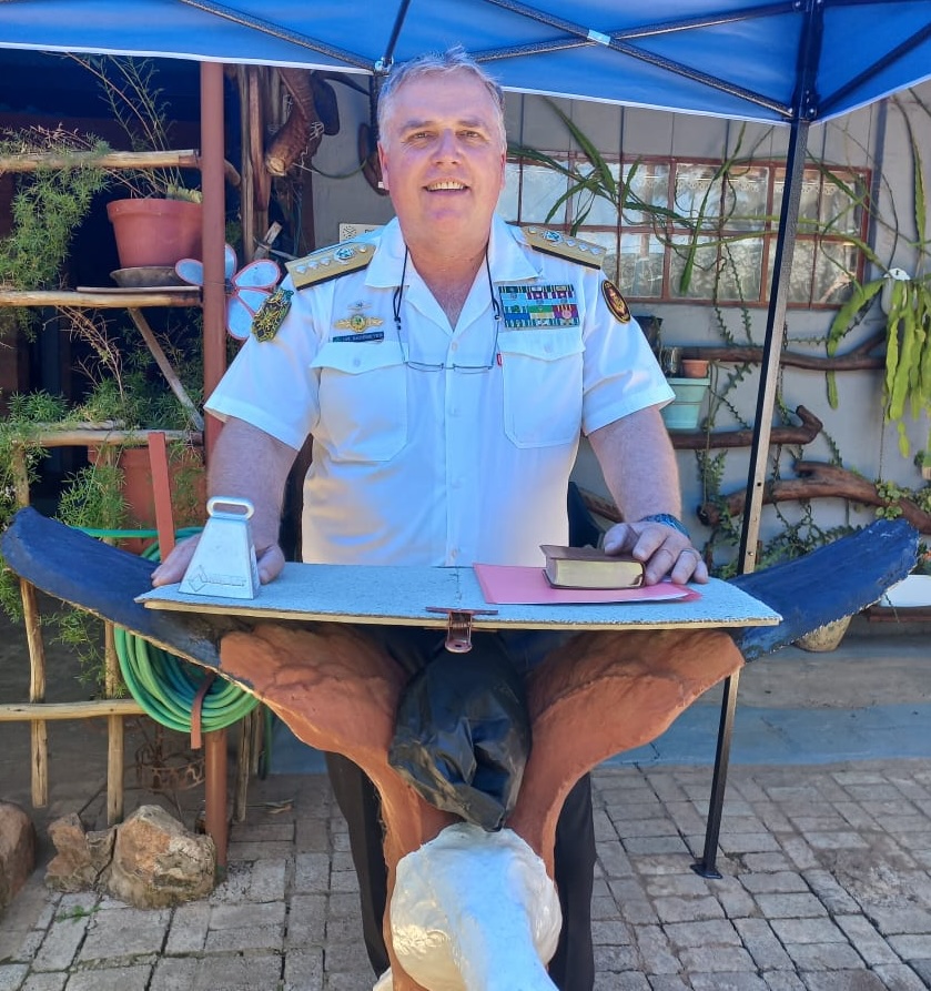 Wedding ceremony by Dr. Gerrit Rademeyer in Citrusdal